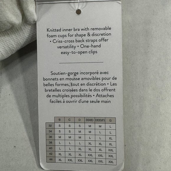 Bravado Basics Women's Size Large Slimming Maternity And Nursing Cami White New - Picture 14 of 14